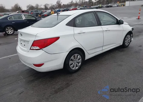 2017 Hyundai Accent Se from USA, damaged, VIN KMHCT4AE1HU200231